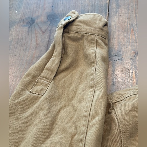 SOLD ✅ Jachs New York Men’s Heavyweight Sherpa Lined Khaki Jacket Hoodie Sz:L - Picture 4 of 14